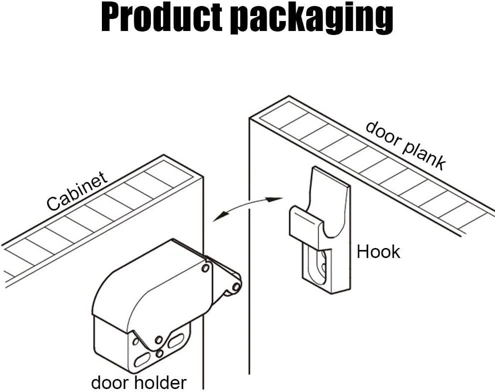 3 عدد قفل لمسی فشاری برای باز کردن درب کابینت و کمد 3 عدد قفل لمسی فشاری برای باز کردن درب کابینت و کمد