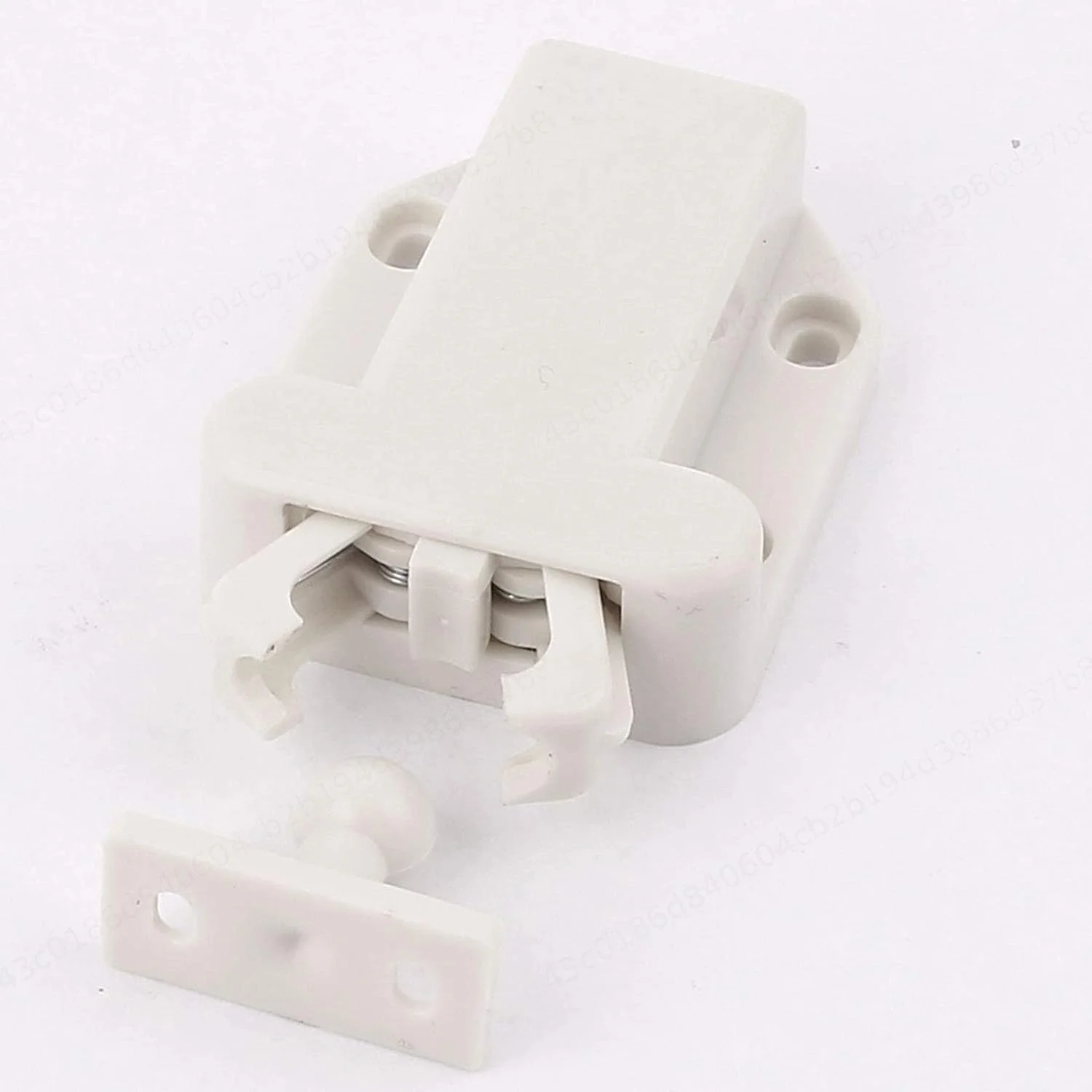 قفل لمسی سفید برای درب کابینت و کشو با قابلیت باز شدن با فشار قفل لمسی سفید برای درب کابینت و کشو با قابلیت باز شدن با فشار