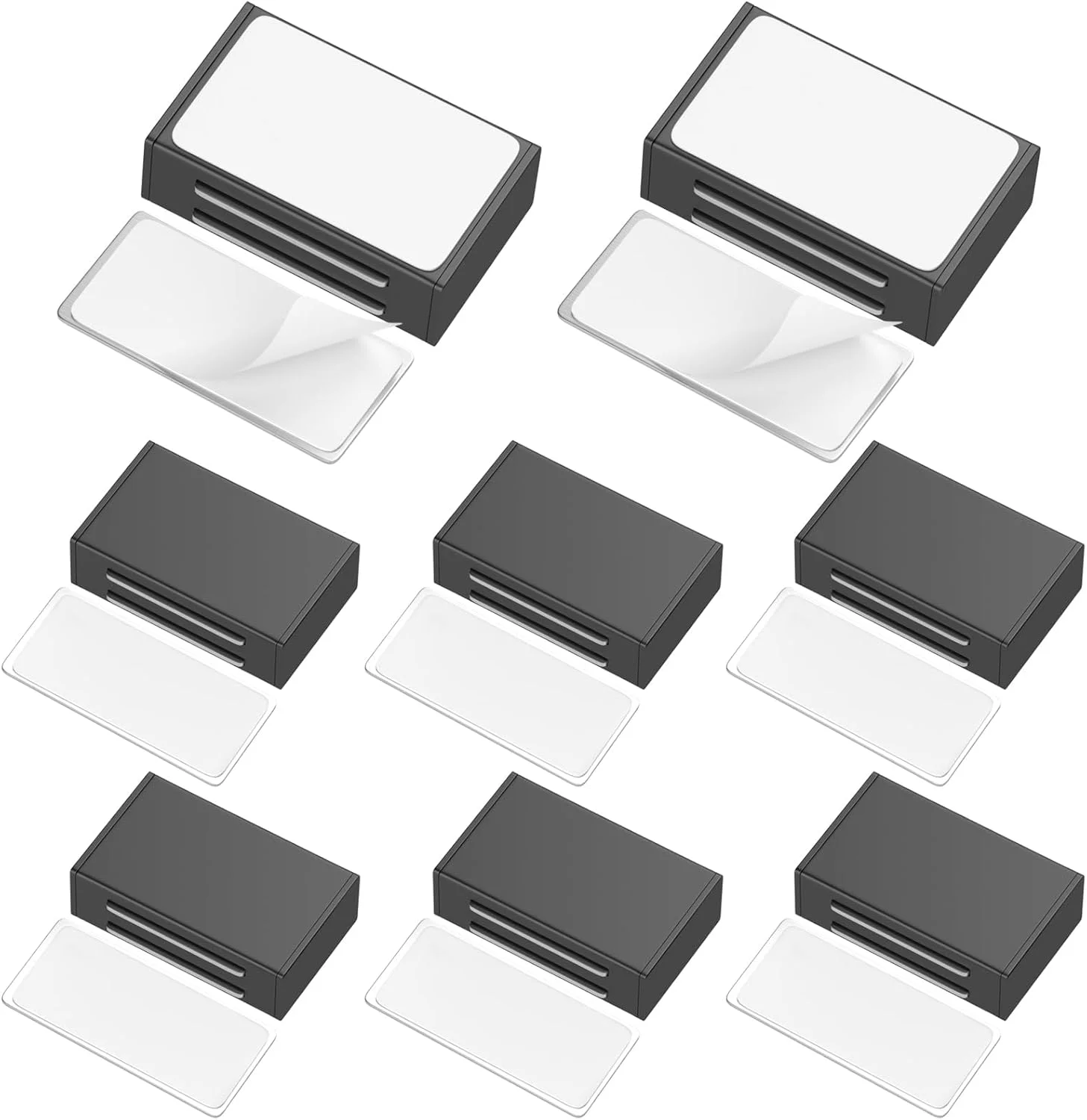مگنت درب کابینت تزویق، مگنت خود چسب درب کمد، مگنت کابینت قوی (8 عدد)