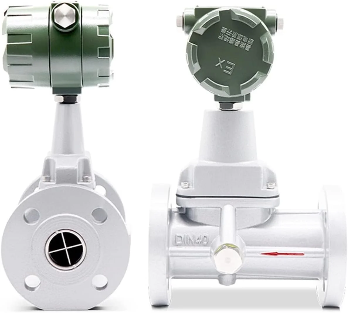 فلومتر آب، فلومتر هوا O2 CO2، نشانگر جریان، فلومتر گردابی برای تست نیتروژن گاز طبیعی MA RS485 (DN65)