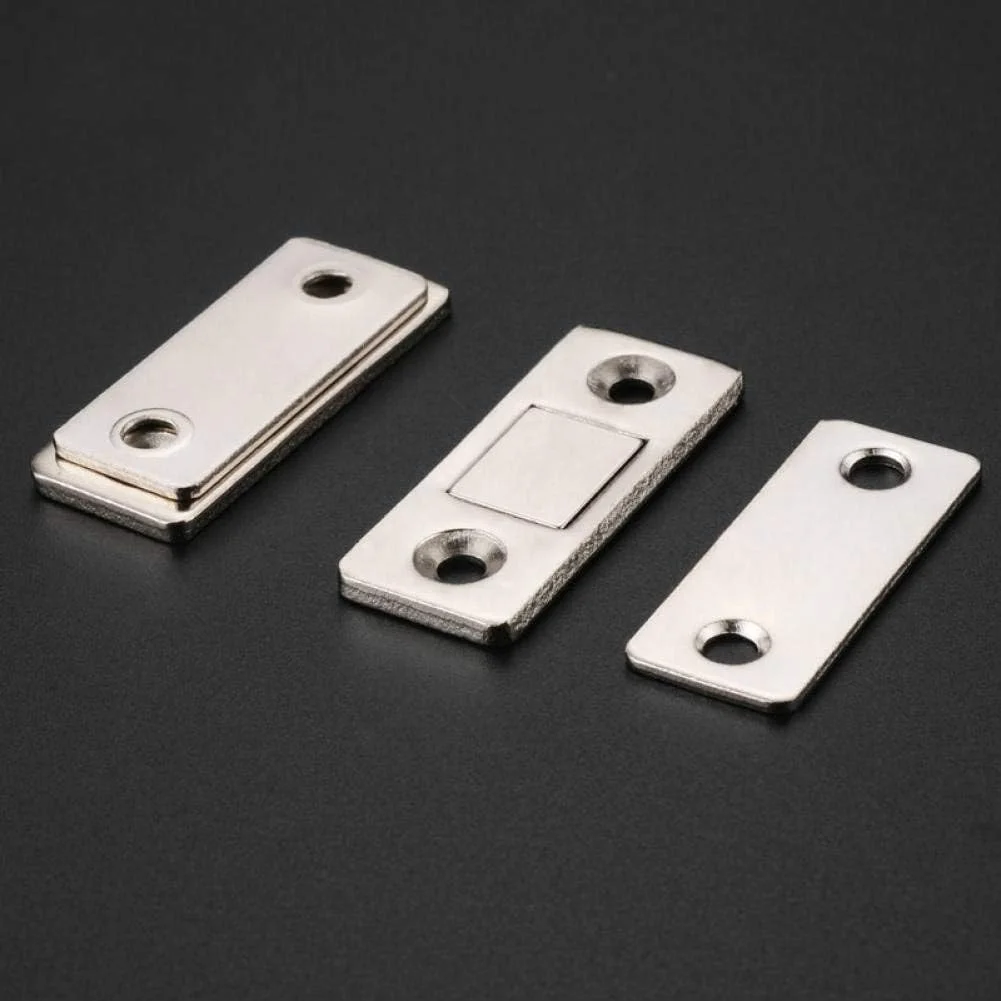 ست 2 عددی مگنت قوی نگهدارنده درب، آهنربای درب برای کابینت و کمد مبلمان