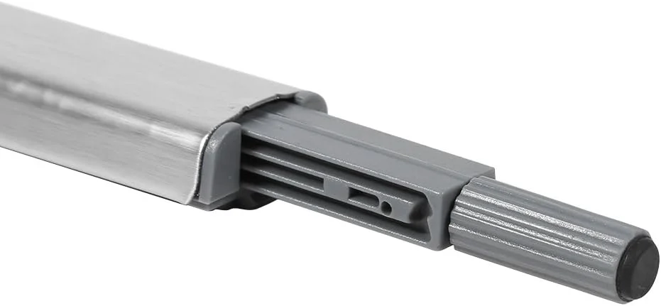 بدنه استیل ضد زنگ، نصب آسان، سیستم دمپر درب بازشو، ضربه گیر بافر، مقاوم در برابر خوردگی و ضد زنگ برای مبلمان کابینت، مبلمان کشو منزل (سر پلاستیکی)