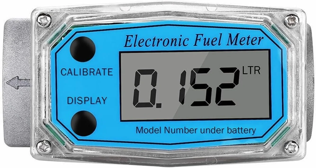 فلومتر آب، دبی سنج دیجیتال، جریان سنج 1 اینچ NPT LED اعداد سوخت نفت سفید بنزین متر، نشانگر جریان PCB سنسور شمارنده فلومتر آب، دبی سنج دیجیتال، جریان سنج 1 اینچ NPT LED اعداد سوخت نفت سفید بنزین متر، نشانگر جریان PCB سنسور شمارنده