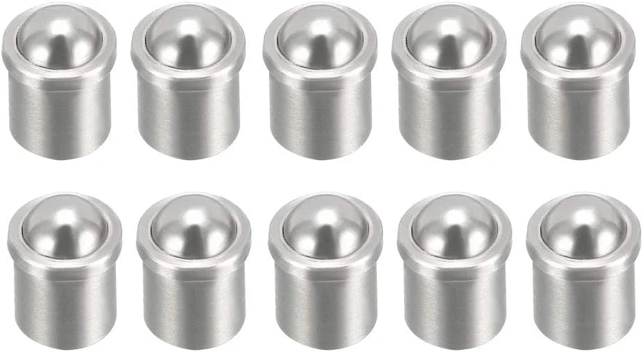 سورسینگ مپ، گیره توپی درب کابینت کمد کشو با قطر 6 میلی متر، استیل ضد زنگ، 10 عدد