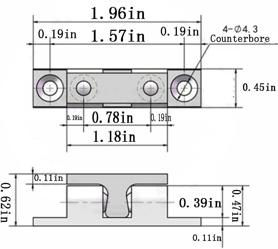 قفل توپی کابینت استیل ضد زنگ جامد، قفل دو توپی فنری درب کابینت مبلمان glrovazas، قفل غلتکی توپی کمد با پیچ (50 میلی متر)، 2 عدد