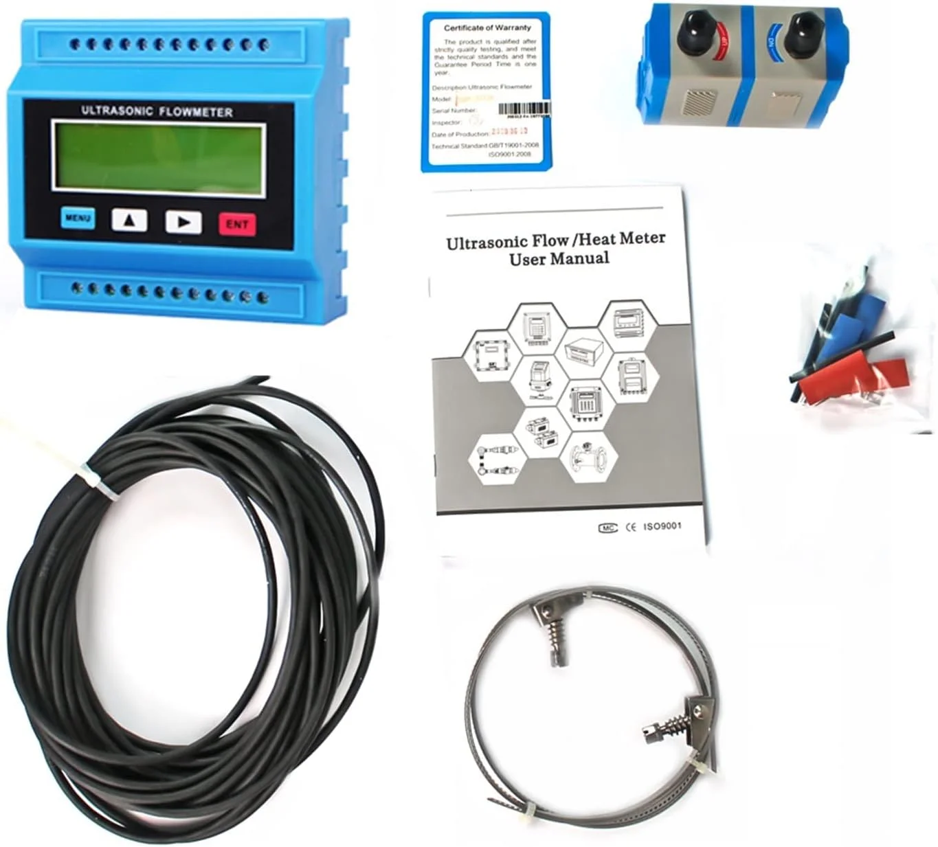 فلومتر آب، فلومتر التراسونیک TUF-2000M-TM-1 واحد شمارنده جریان آب فلومتر التراسونیک مایع دیجیتال/RTU با مبدل TM1 (DN50-700MM)