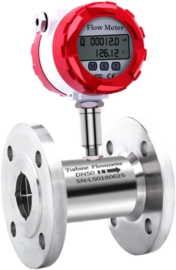 فلومتر آب، مقیاس کنترل جریان آب DN50 DN80 DN100 نمایشگر فلومتر صنعتی توربین Modbus 4-20MA (DN50 150C) فلومتر آب، مقیاس کنترل جریان آب DN50 DN80 DN100 نمایشگر فلومتر صنعتی توربین Modbus 4-20MA (DN50 150C)
