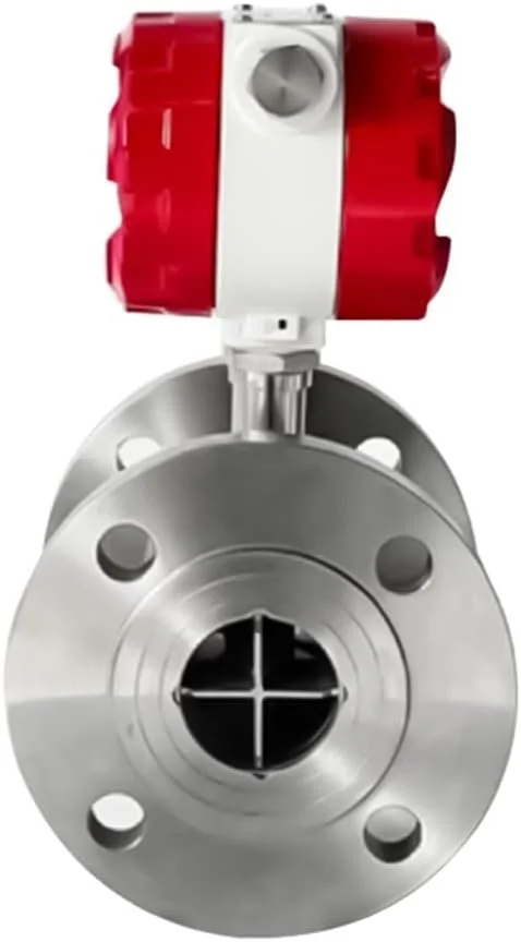 فلومتر آب، مقیاس کنترل جریان آب DN50 DN80 DN100 نمایشگر فلومتر صنعتی توربین Modbus 4-20MA (DN50 150C)