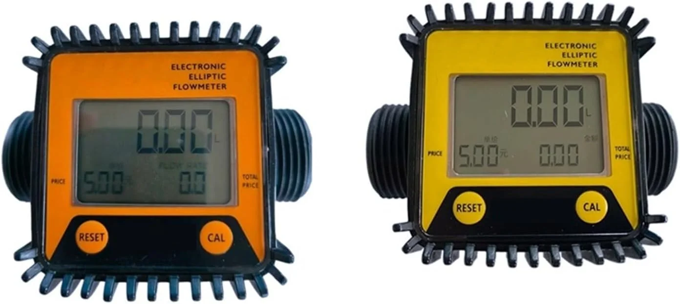 فلومتر آب K28، فلومتر نمایشگر الکترونیکی برای اندازه گیری نرخ جریان متانول و اوره (نارنجی)
