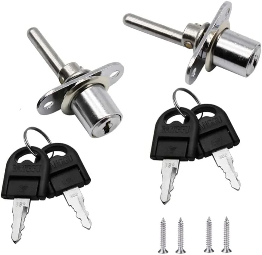 قفل کم کابینت امنیتی 2 تکه NA قفل پیستونی کمدهای مبلمان قفل پیستونی کشوی میز با 2 عدد کلید برای کابینت های پرونده کمد ویترین مبلمان قفل کم کابینت امنیتی 2 تکه NA قفل پیستونی کمدهای مبلمان قفل پیستونی کشوی میز با 2 عدد کلید برای کابینت های پرونده کمد ویترین مبلمان