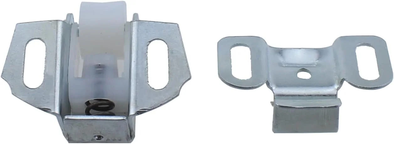 گیره غلتکی درب کابینت RLECS، طول 38 میلی متر، 10 عدد، قفل درب کمد و کابینت مبلمان با پیچ، نقره ای گیره غلتکی درب کابینت RLECS، طول 38 میلی متر، 10 عدد، قفل درب کمد و کابینت مبلمان با پیچ، نقره ای