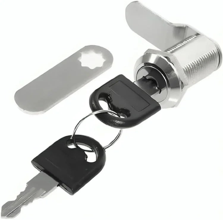 قفل کابینت، صندوق پستی، کشو و کمد پورتال AE با 2 کلید، 30 میلی متر (مشکی)