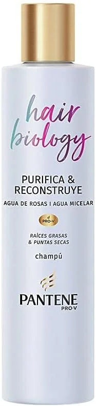 شامپو پنتن Pro-V Hair Biology Purifies & Rebuilds حجم 250 میلی لیتر، برای ریشه های چرب و نوک های خشک شامپو پنتن Pro-V Hair Biology Purifies & Rebuilds حجم 250 میلی لیتر، برای ریشه های چرب و نوک های خشک