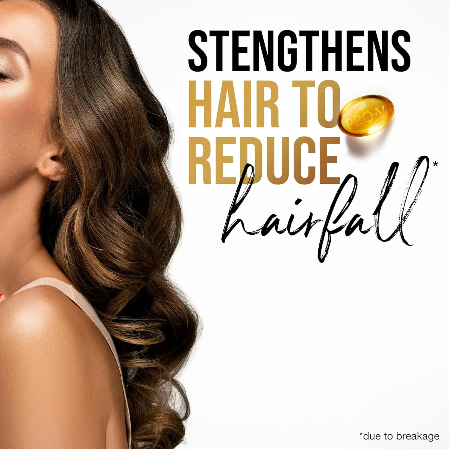 شامپو ضد ریزش مو پنتن پرو-وی، تقویت کننده موهای شکننده، 1 لیتر