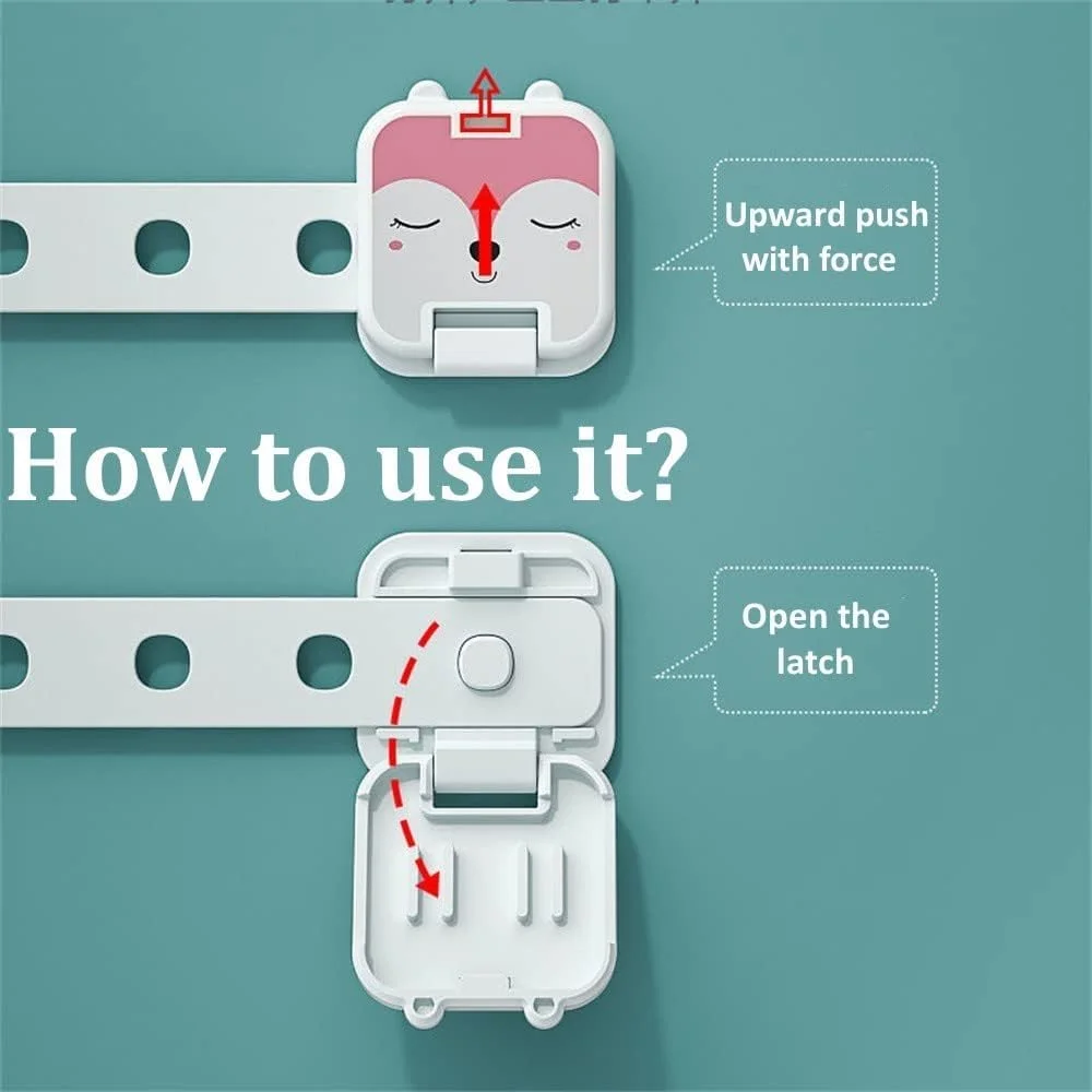 قفل ایمنی کودک قابل تنظیم NALACAL، قفل های رنگارنگ ایمنی کودک برای کابینت، قفل کابینت کودک برای کابینت ها، کشوها، لوازم خانگی، کمد، دراور، مایکروویو، یخچال بدون نیاز به ابزار (15 عدد) قفل ایمنی کودک قابل تنظیم NALACAL، قفل های رنگارنگ ایمنی کودک برای کابینت، قفل کابینت کودک برای کابینت ها، کشوها، لوازم خانگی، کمد، دراور، مایکروویو، یخچال بدون نیاز به ابزار (15 عدد)