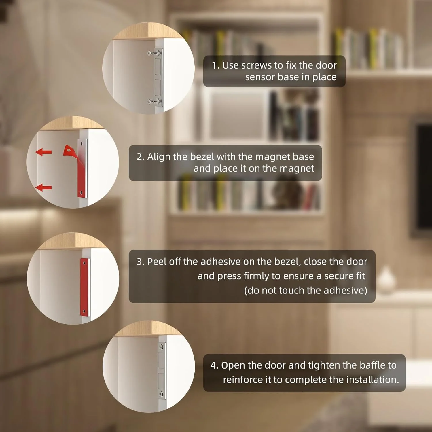 مگنت های قوی برای درب کابینت، مگنت قوی، مگنت های فوق العاده نازک کابینت، خود چسب، مگنت درب، مگنت درب برای مبلمان، درب کمد، درب بالکن (6 عدد)