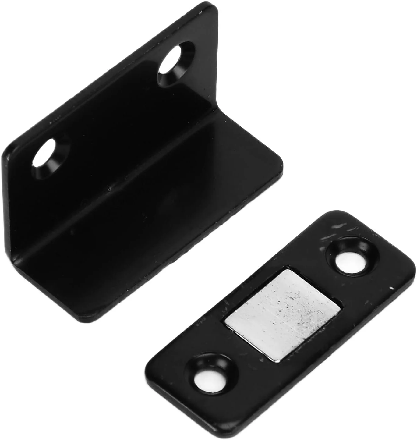 قفل مگنتی درب، قفل مگنتی فوق العاده نازک کابینت، قفل ایمنی مبلمان برای درب کشویی کمد کابینت آشپزخانه (مشکی)