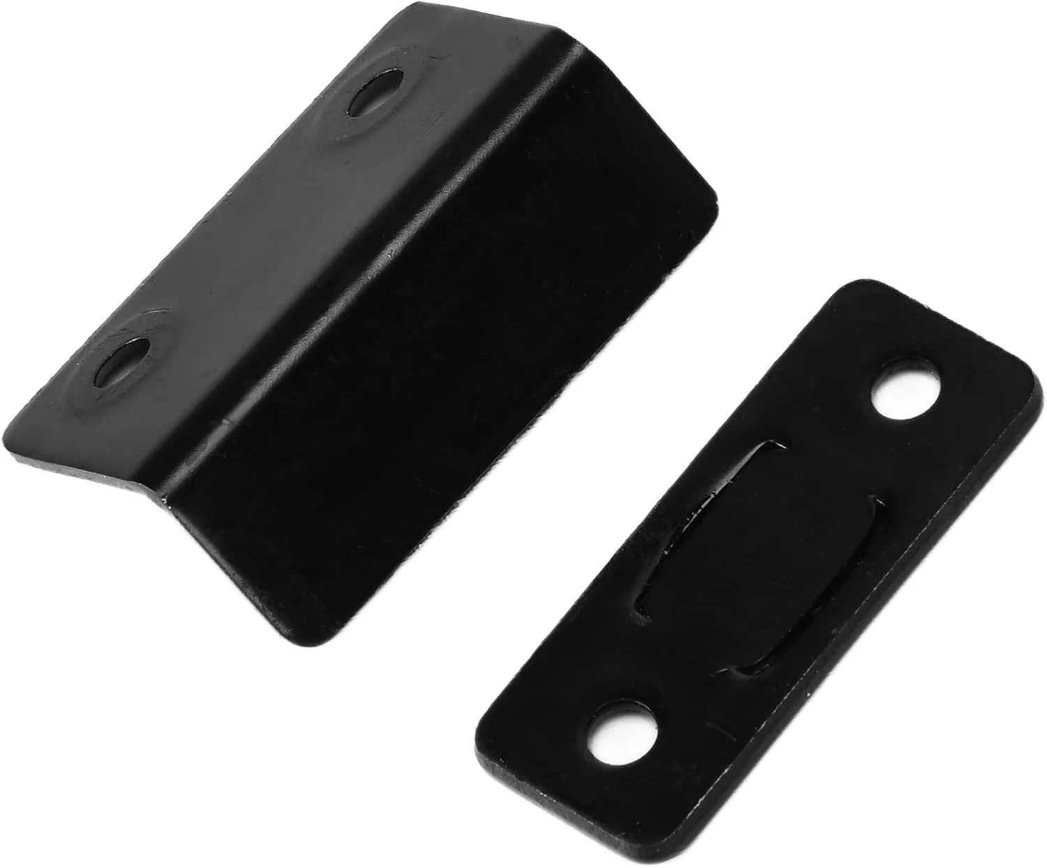 قفل مگنتی درب، قفل مگنتی فوق العاده نازک کابینت، قفل ایمنی مبلمان برای درب کشویی کمد کابینت آشپزخانه (مشکی)