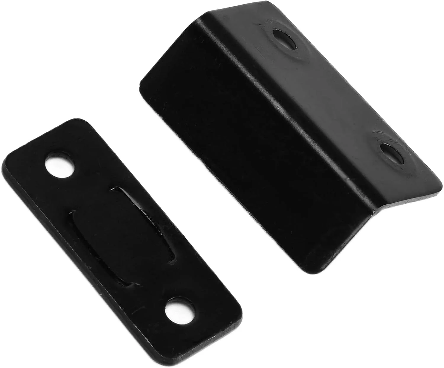 قفل مگنتی درب، قفل مگنتی فوق العاده نازک کابینت، قفل ایمنی مبلمان برای درب کشویی کمد کابینت آشپزخانه (مشکی)