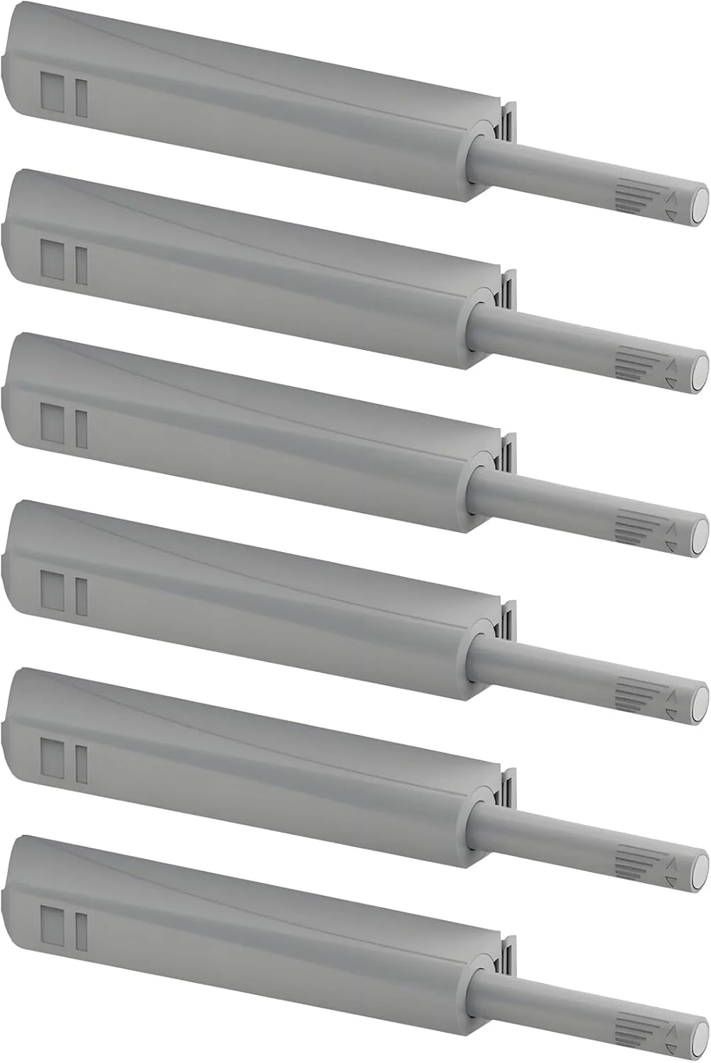 LOOTICH قفل فشاری مغناطیسی نامرئی درب، قفل فنری فشاری اتوماتیک برای درب مبلمان، درب کابینت آشپزخانه، درب های لولایی، 6 عدد