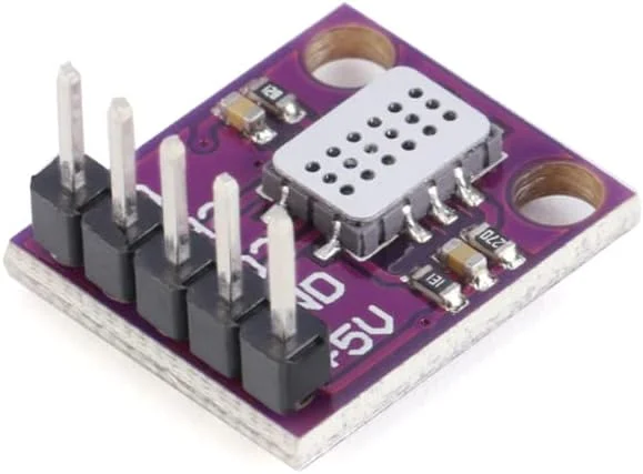ماژول سنسور گاز JESSINIE MICS-6814، ماژول تشخیص کیفیت هوا، مونوکسید کربن CO، دی اکسید نیتروژن NO2، آمونیاک NH3، آشکارساز گاز برای آردوینو