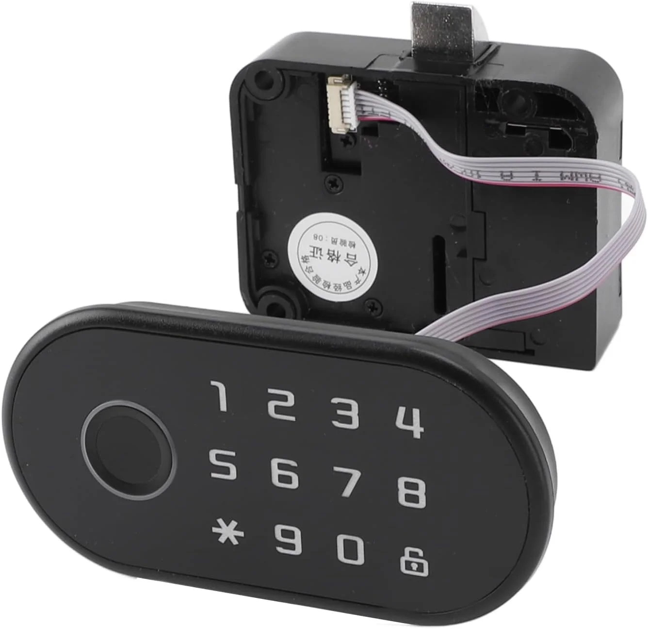 قفل کابینت بدون کلید gernie، قفل الکترونیکی کابینت با اثر انگشت، رمز عبور و کارت، قفل ترکیبی بدون کلید، قفل کشوی رمز عبور اثر انگشتی برای کشوی فایل کمد لباس