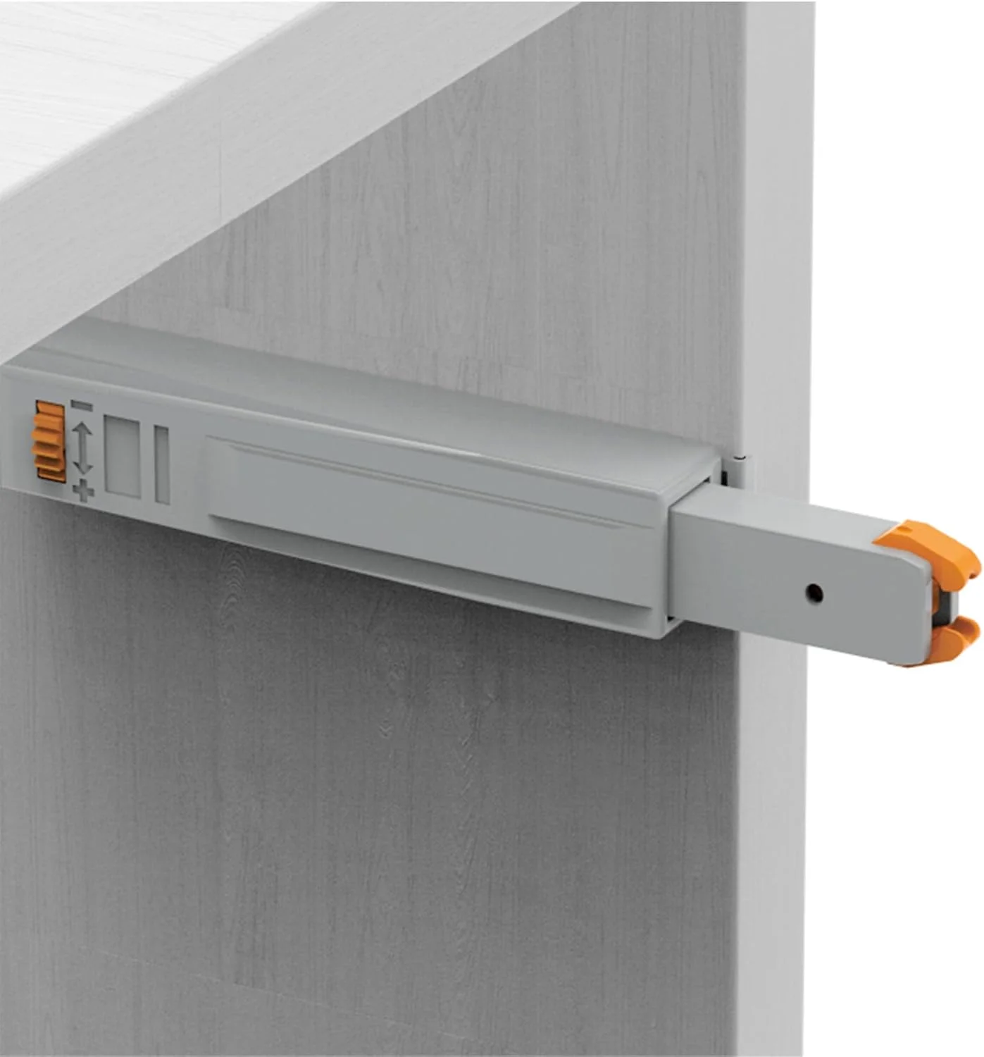 زبانه فنری فشاری GEFONG با بست مکانیکی، قفل فنری، گیره های اتوماتیک برای درب لولایی، مبلمان، کابینت آشپزخانه، 2 عدد