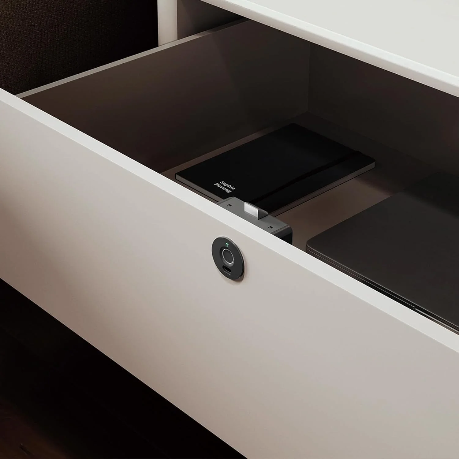 قفل اثر انگشتی کشو Excefore، قفل کابینت اثر انگشتی قابل شارژ مناسب برای نگهداری خصوصی اشیاء قیمتی، مانند کشوها، کابینت ها، کمدها و غیره در خانه یا محل کار