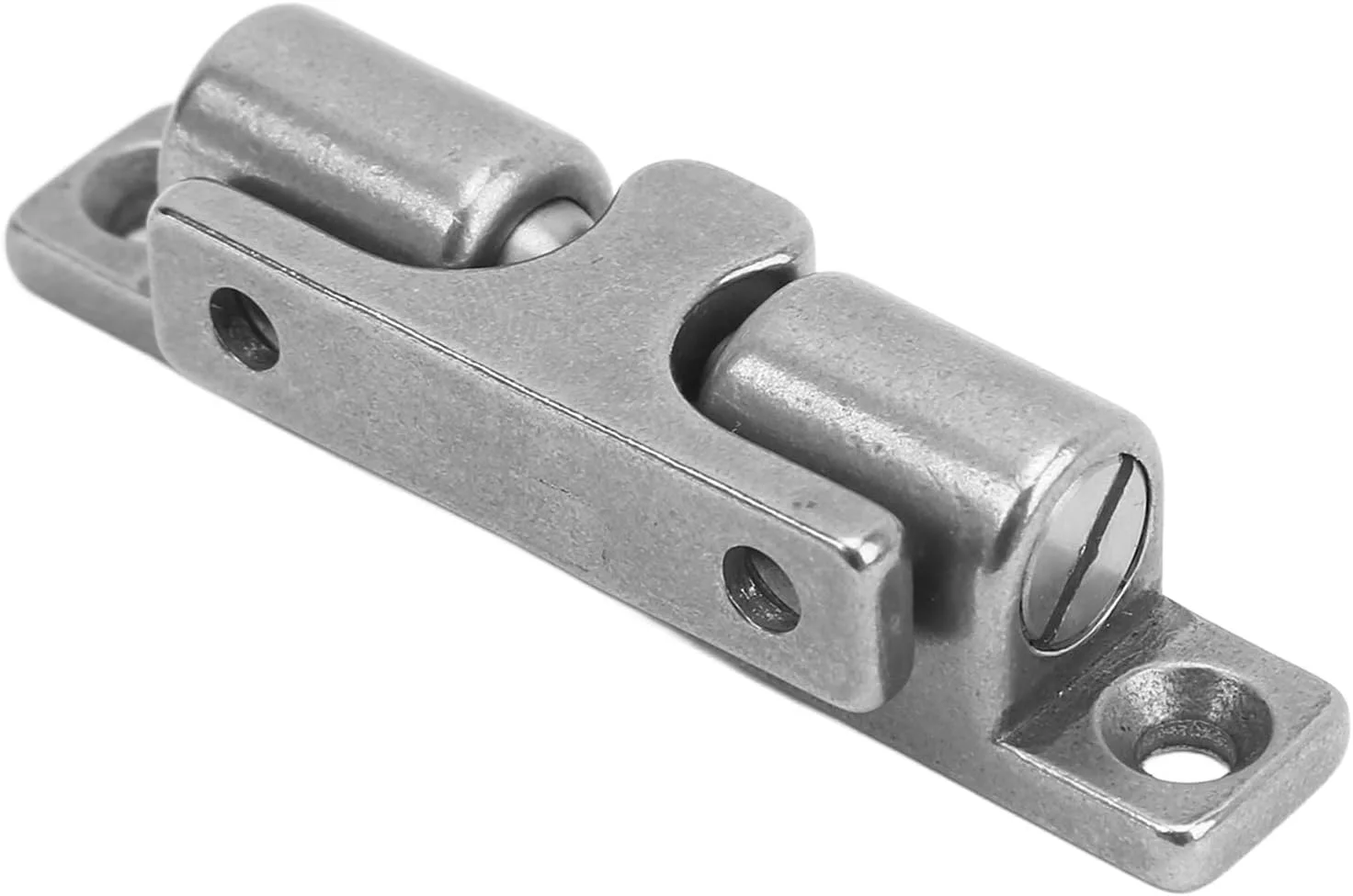 قفل درب کابینت سوراندی، قفل غلتکی توپی دوتایی استیل ضد زنگ 70 میلی متری، برای کشتی، قایق تفریحی، RV، کابینت، کمد و درب مبلمان