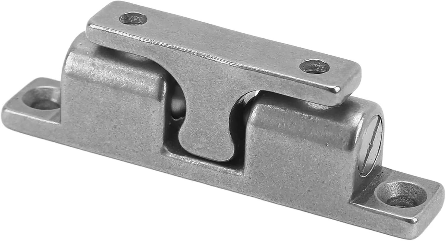 قفل درب کابینت سوراندی، قفل غلتکی توپی دوتایی استیل ضد زنگ 70 میلی متری، برای کشتی، قایق تفریحی، RV، کابینت، کمد و درب مبلمان