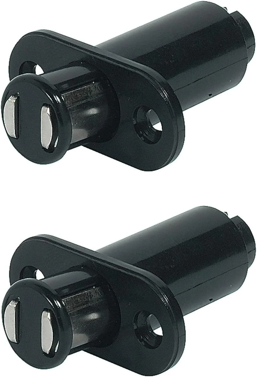 سایکلینگ کالرز 2 عدد مگنت قوی مشکی درب، مگنت مبلمان، بست مغناطیسی، درب کابینت مبلمان، قفل درب