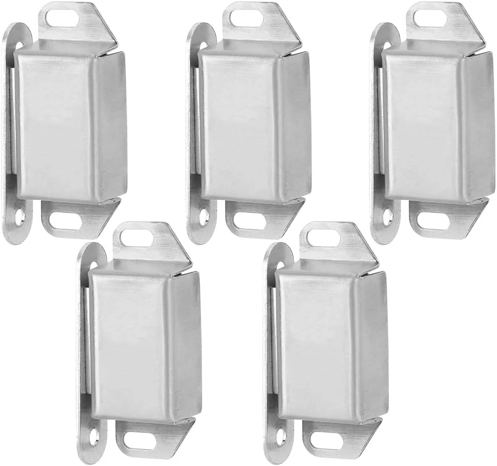 ست 5 عددی مگنت کابینت، قفل مگنتی درب کمد و کابینت، بست نگهدارنده درب، یراق آلات مبلمان