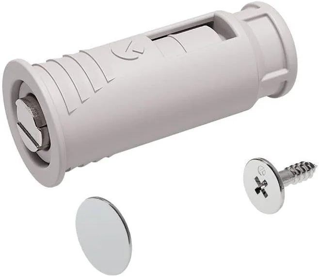 مگنت درب گرد خاکستری قوی سایکلینگ کالرز، مگنت مبلمان، بست مغناطیسی، درب کابینت مبلمان، قفل درب کابینت