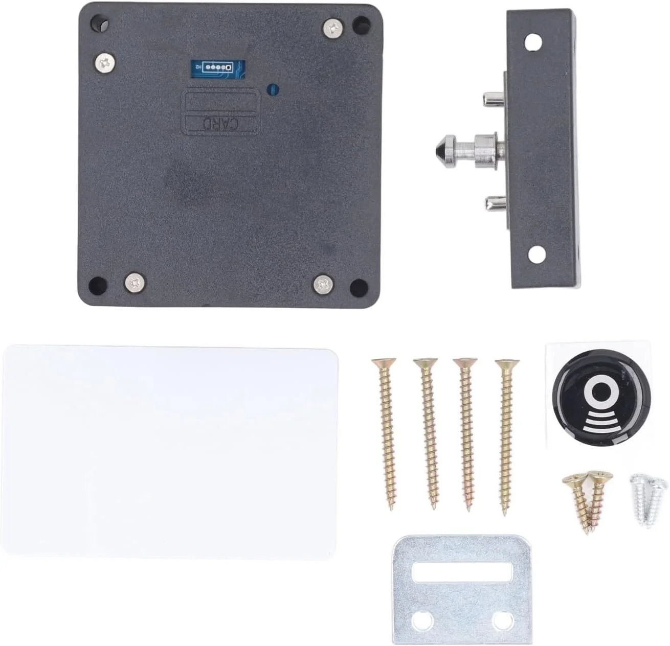 قفل الکترونیکی کابینت Cryfokt، قفل DIY قابل برنامه ریزی برای کمد چوبی، کشو، جعبه، نصب آسان قفل کشو برای کمد، گنجه، کابینت های ذخیره سازی قفل الکترونیکی کابینت Cryfokt، قفل DIY قابل برنامه ریزی برای کمد چوبی، کشو، جعبه، نصب آسان قفل کشو برای کمد، گنجه، کابینت های ذخیره سازی