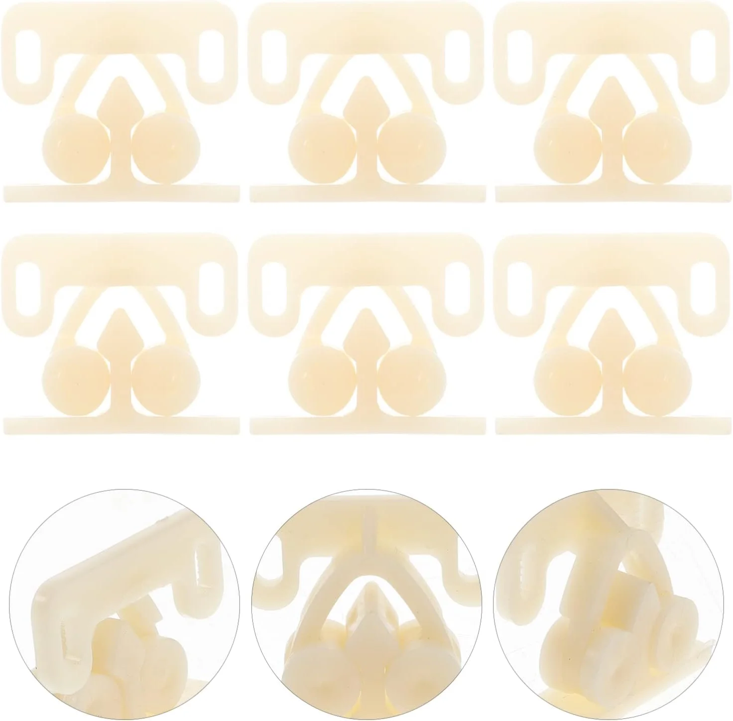 گیره دو غلتکی 10 عددی برای درب کابینت، کمد، مبلمان، قفل کششی، ابزار آشپزخانه منزل