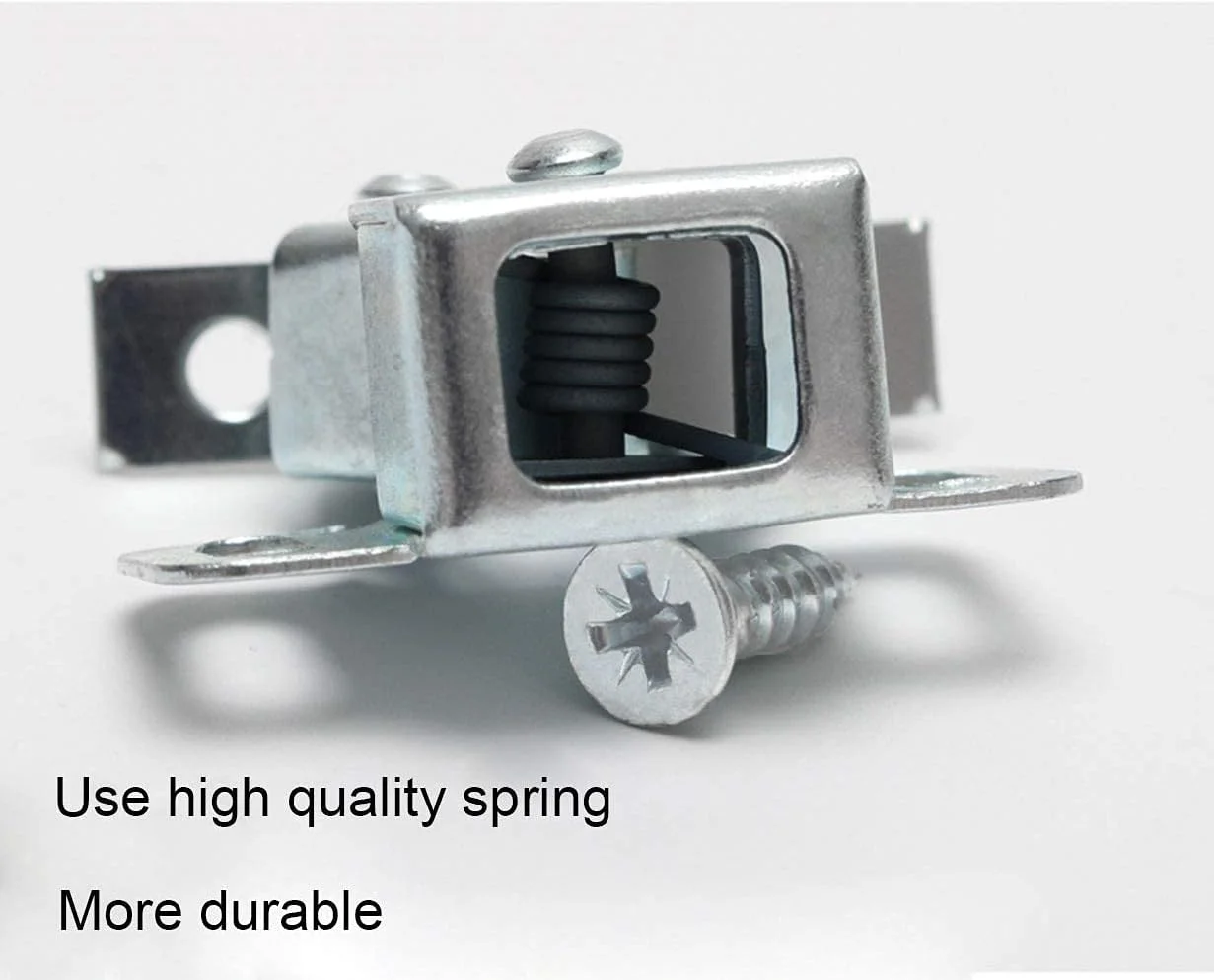 قفل درب دو غلتکی 12 عددی، قفل کابینت دوقلو، قفل درب کابینت با قدرت نگهداری بالا برای کابینت مبلمان منزل - روکش روی