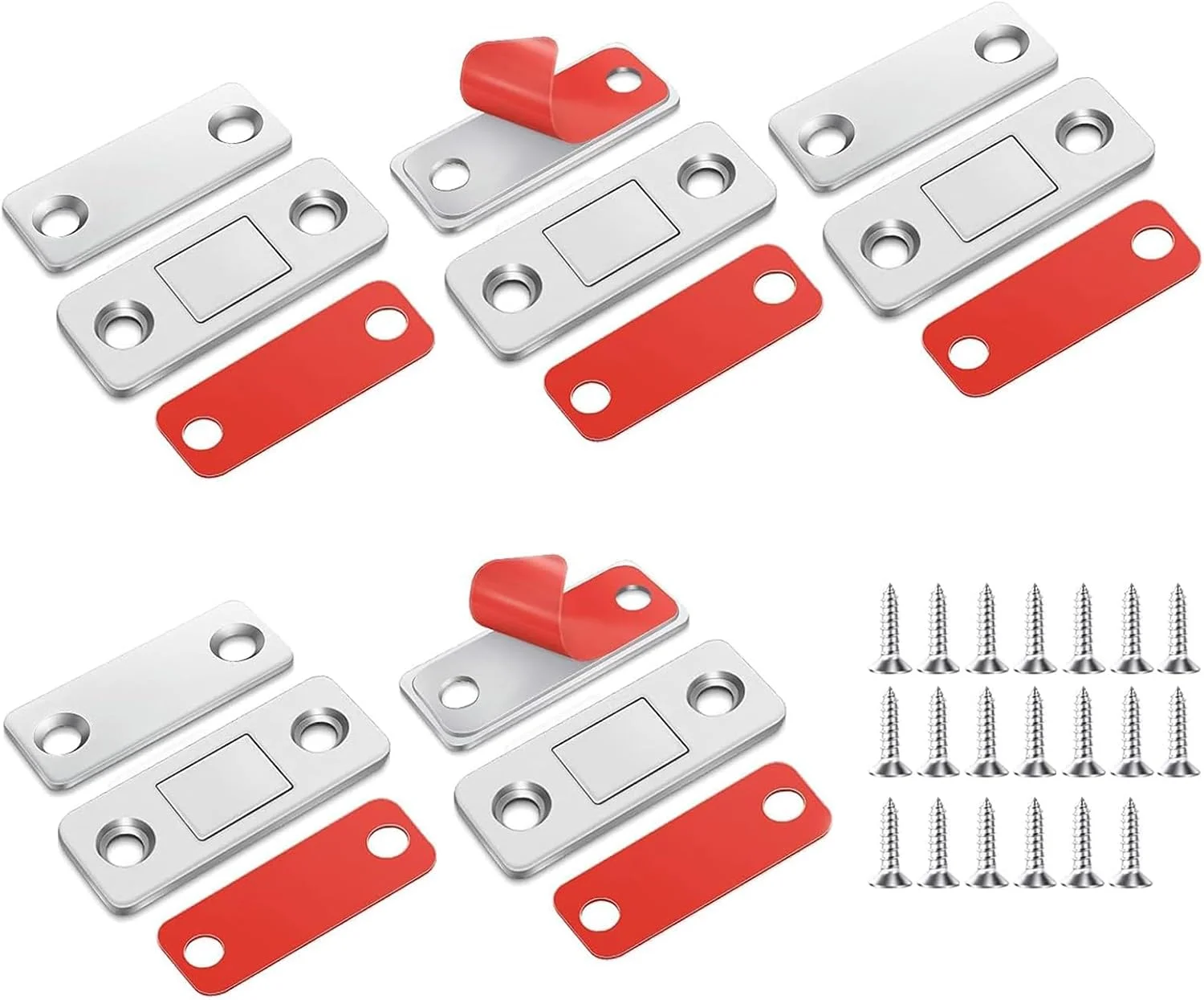 مگنت کابینت (5 عدد) مگنت فوق العاده نازک درب کابینت برای مگنت های کشو چسبی قفل کابینت بست های مغناطیسی برای بستن درب کمد آشپزخانه بست مغناطیسی درب مگنت کابینت (5 عدد) مگنت فوق العاده نازک درب کابینت برای مگنت های کشو چسبی قفل کابینت بست های مغناطیسی برای بستن درب کمد آشپزخانه بست مغناطیسی درب