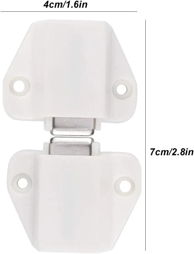 گیره درب، 8 عدد گیره مغناطیسی قوی تک درب برای کابینت مبلمان منزل، کمد، راهرو، فضای باز