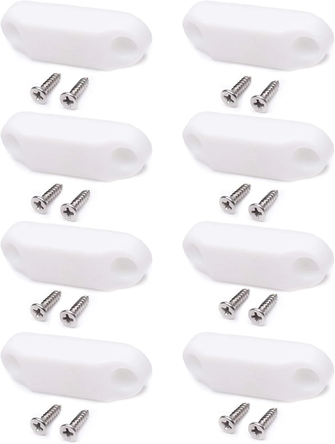 CalPalmy (4 جفت) قفل و نگهدارنده درب مغناطیسی چمدان - گیره درب سفید رنگ RV جایگزین عالی برای گیره های فنری پلاستیکی برای استفاده در کمپینگ ها و خانه های متحرک CalPalmy (4 جفت) قفل و نگهدارنده درب مغناطیسی چمدان - گیره درب سفید رنگ RV جایگزین عالی برای گیره های فنری پلاستیکی برای استفاده در کمپینگ ها و خانه های متحرک