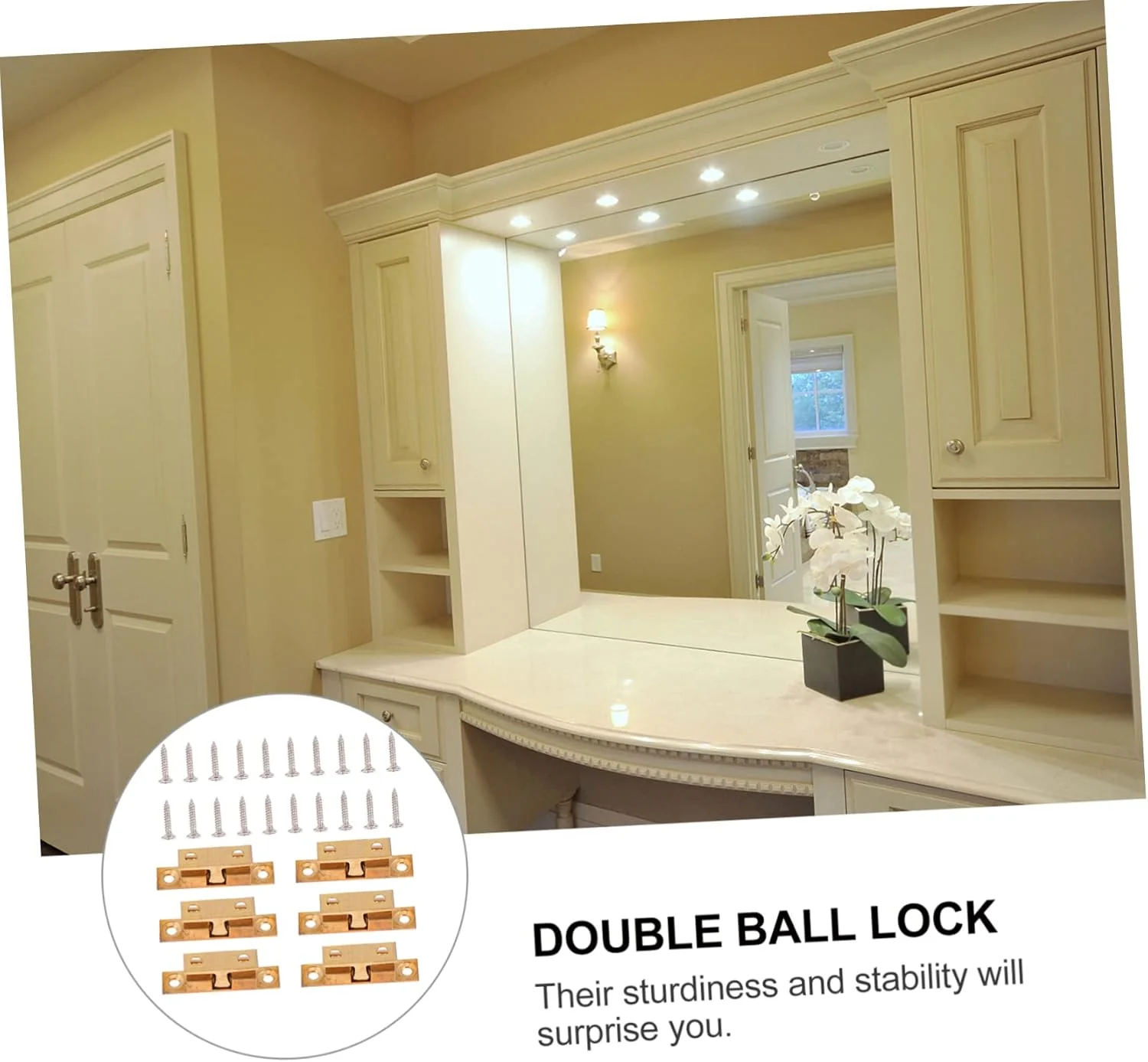 10 عدد قفل فنری درب کابینت، لوازم جانبی جواهرات، قفل دوبل کابینت، گیره درب، قطعات گیره درب مبلمان، گیره های درب، گیره دوبل غلطکی، کمد مسی طلایی 10 عدد قفل فنری درب کابینت، لوازم جانبی جواهرات، قفل دوبل کابینت، گیره درب، قطعات گیره درب مبلمان، گیره های درب، گیره دوبل غلطکی، کمد مسی طلایی