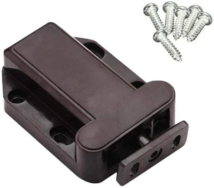 10 عدد قفل فشاری قوی کابینت برای مبلمان، مناسب برای کابینت آشپزخانه، جایگزین دستگیره درب