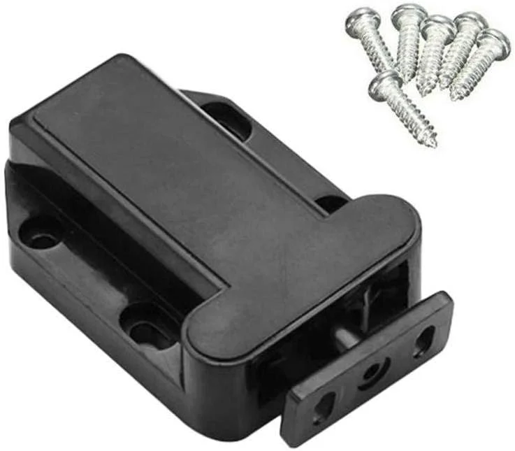 10 عدد قفل فشاری قوی کابینت برای مبلمان، مناسب برای کابینت آشپزخانه، جایگزین دستگیره و قفل درب