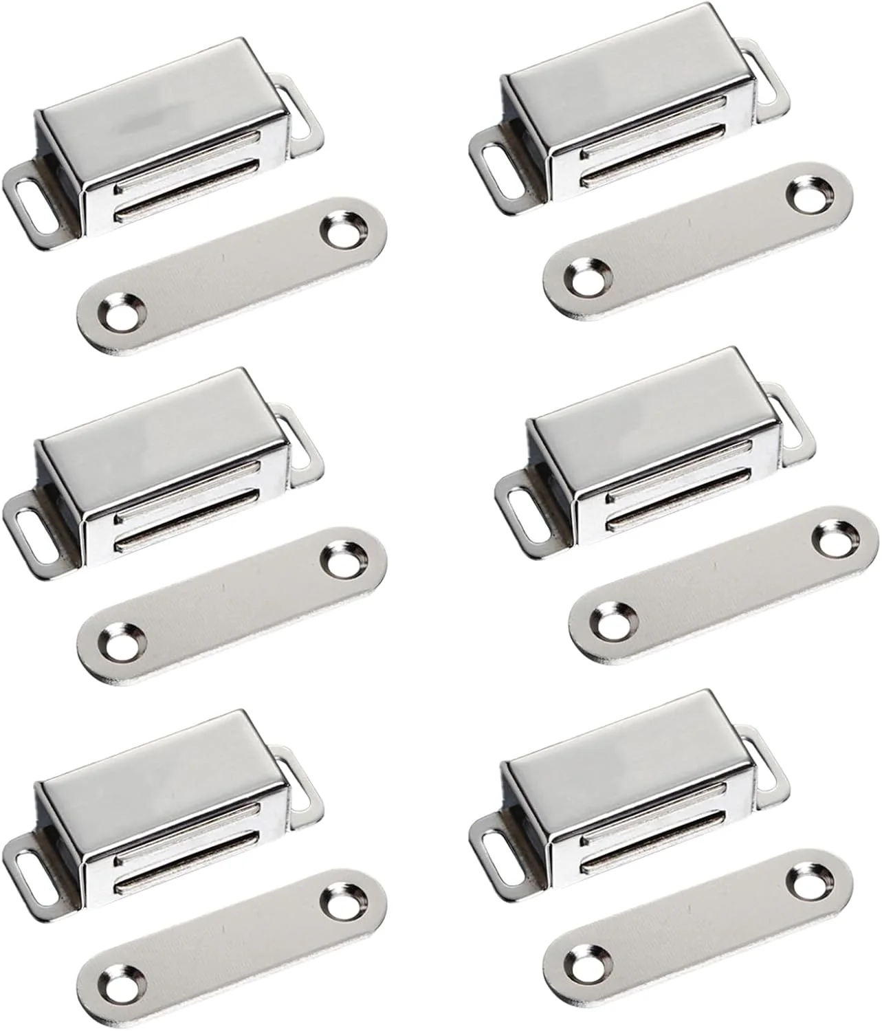 بیلور بسته 12 عددی قفل فنری کابینت، قفل درب کوچک، قفل مینی با قفل فنری اتوماتیک برای باز کردن پنجره ها، درب های سوله، درب های کابینت (مکنده مغناطیسی)