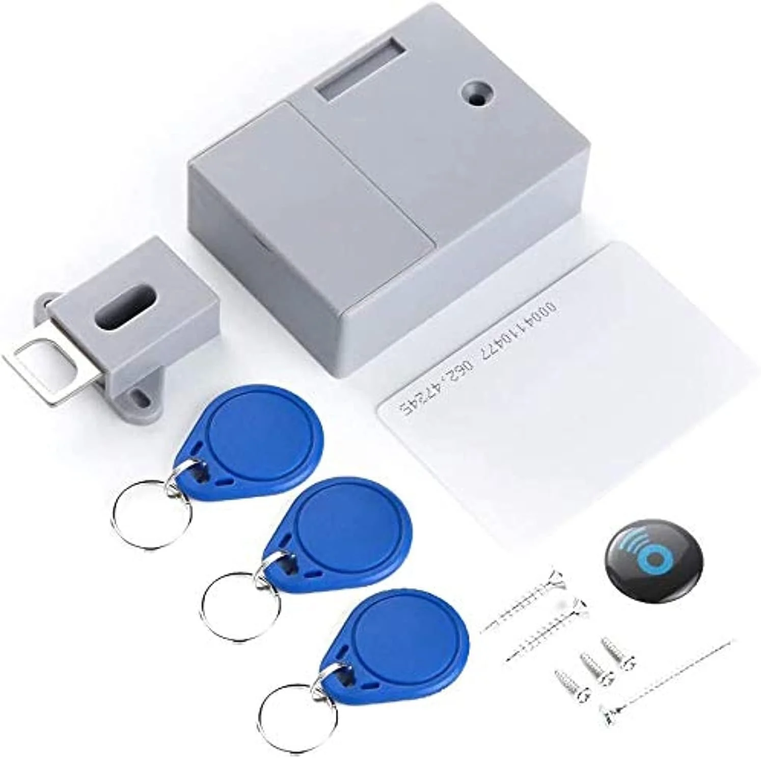 قفل هوشمند Artio با باتری، کارت RFID IC، سنسور، مناسب کابینت، کشو، قفل دیجیتال مخفی DIY هوشمند بدون نیاز به سوراخ کردن (2 یا 3 مجموعه کلید) (3) قفل هوشمند Artio با باتری، کارت RFID IC، سنسور، مناسب کابینت، کشو، قفل دیجیتال مخفی DIY هوشمند بدون نیاز به سوراخ کردن (2 یا 3 مجموعه کلید) (3)