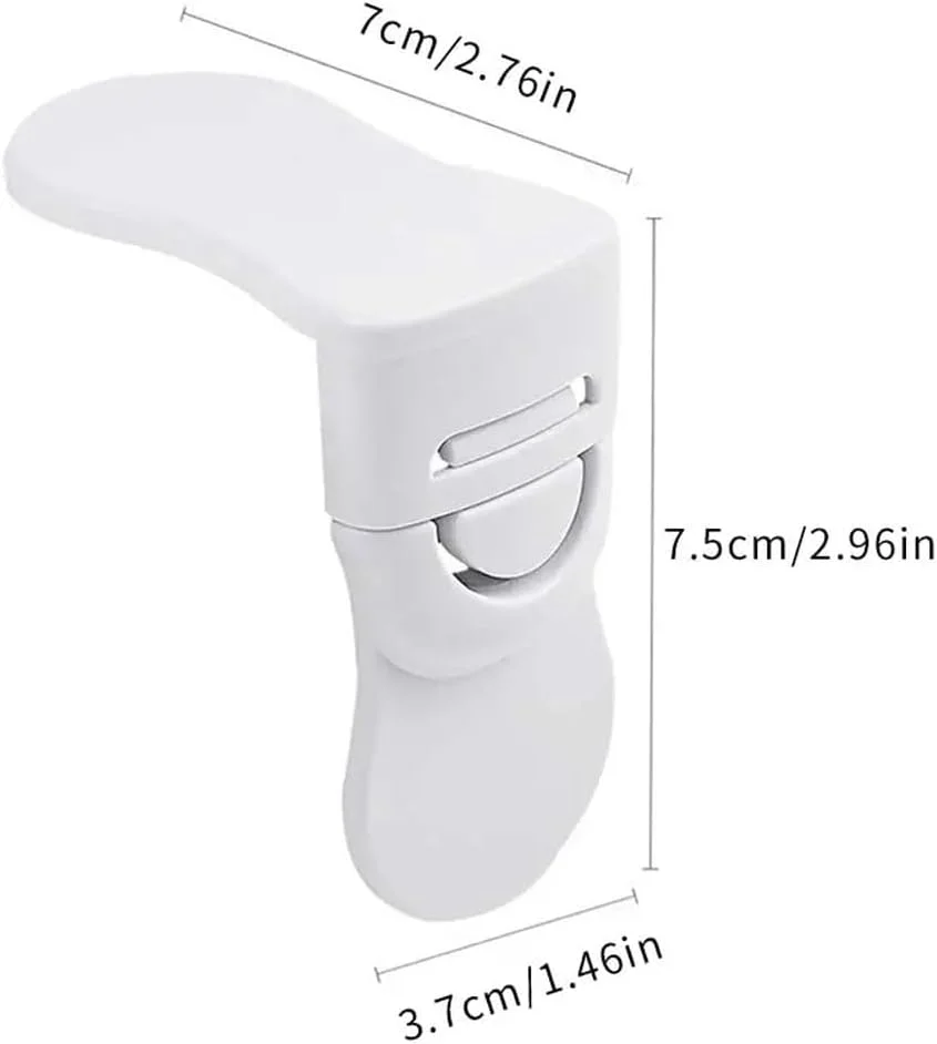 قفل ایمنی کابینت کودک AnnuoYi، مناسب برای قفل کردن کابینت ها و کشوها، حمام ها، یخچال ها و غیره. دارای چسب خودکار برای نصب آسان، بدون نیاز به سوراخ کاری (بسته 4 عددی) قفل ایمنی کابینت کودک AnnuoYi، مناسب برای قفل کردن کابینت ها و کشوها، حمام ها، یخچال ها و غیره. دارای چسب خودکار برای نصب آسان، بدون نیاز به سوراخ کاری (بسته 4 عددی)