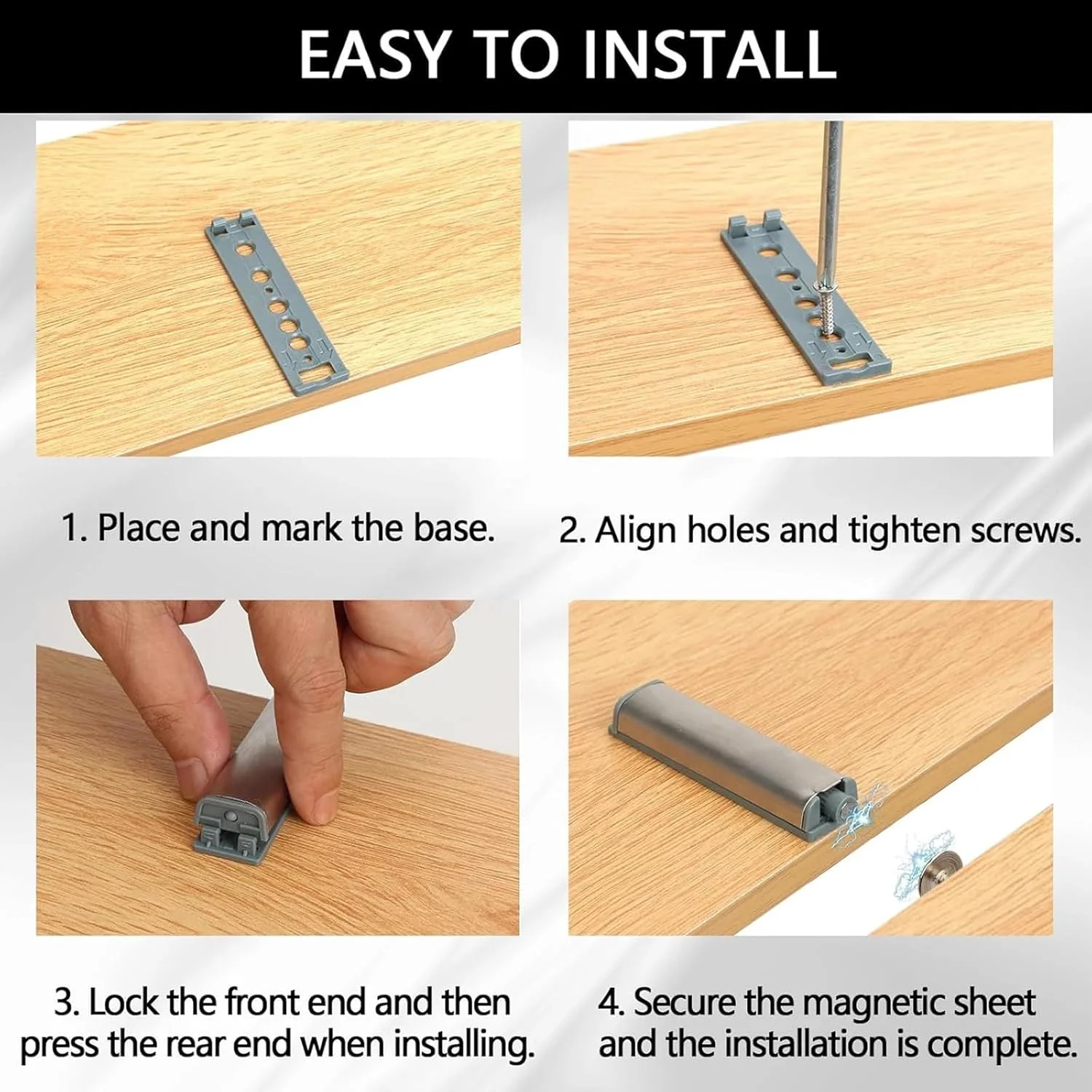 آنهوئر بسته 10 عددی بازکننده فشاری درب، بازکننده درب کابینت، درب کمد، کشو مبلمان، گیره مغناطیسی درب کمد، ضربه گیر درب کابینت، گیره فنری کابینت به همراه پیچ آنهوئر بسته 10 عددی بازکننده فشاری درب، بازکننده درب کابینت، درب کمد، کشو مبلمان، گیره مغناطیسی درب کمد، ضربه گیر درب کابینت، گیره فنری کابینت به همراه پیچ