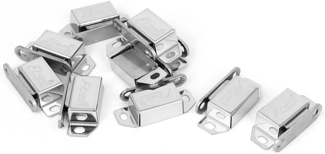 گیره مگنتی درب کابینت، کمد و مبلمان، نگهدارنده قفل، 10 عدد