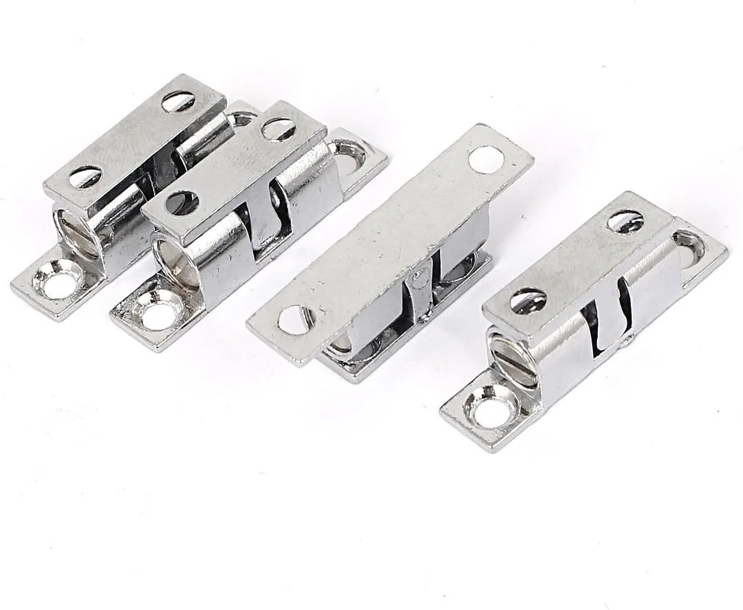 Aexit سخت افزار مبلمان (سخت افزار ساختمانی) اتصالات درب کابینت غلطک توپی دوبل فلزی (76ry695qf328) گیره 4 عددی Aexit سخت افزار مبلمان (سخت افزار ساختمانی) اتصالات درب کابینت غلطک توپی دوبل فلزی (76ry695qf328) گیره 4 عددی