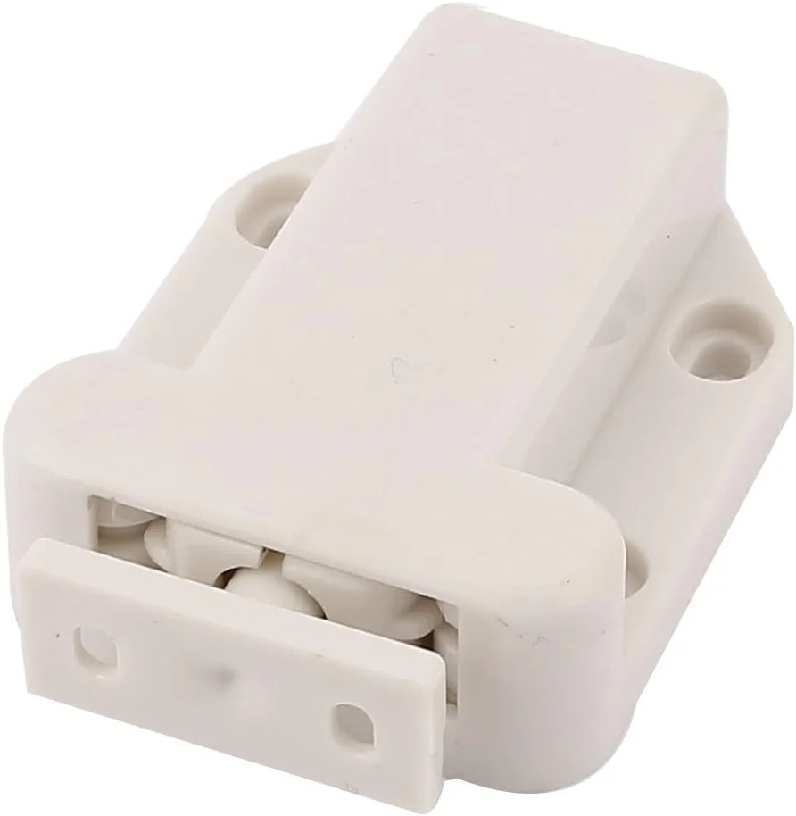 Aexit سخت افزار مبلمان (سخت افزار خانگی) درب کشو کابینت فشاری برای باز کردن گیره لمسی (50ry439qf100) قفل سفید Aexit سخت افزار مبلمان (سخت افزار خانگی) درب کشو کابینت فشاری برای باز کردن گیره لمسی (50ry439qf100) قفل سفید
