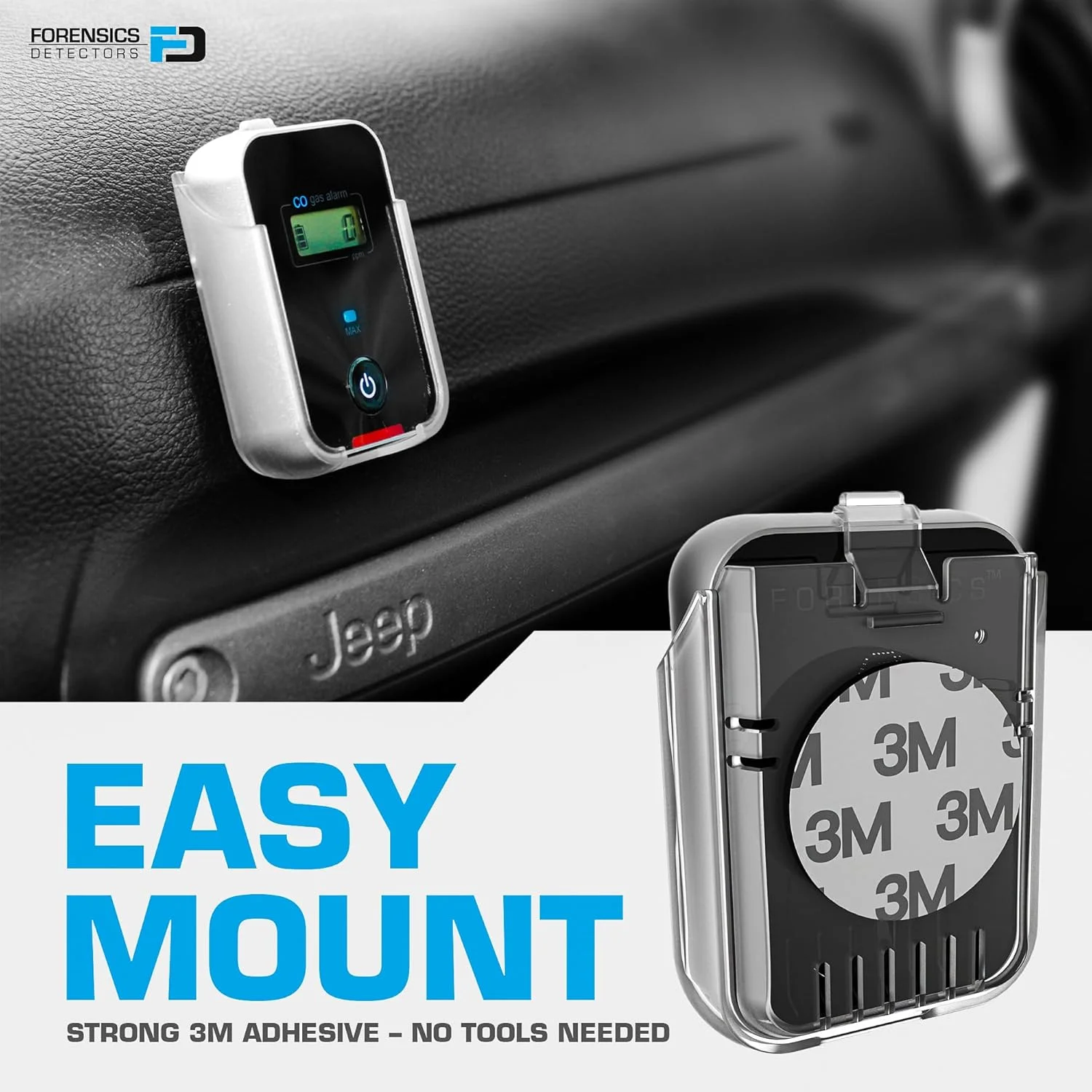 دستگاه تشخیص مونوکسید کربن خودرو، وسایل نقلیه و هواپیما FORENSICS، آلارم سریع سطح پایین 9ppm برای خودروها، پلیس، خلبانان، مسافرت، اتوبوس، کامیون، بدنه فلزی، کوچک 2oz
